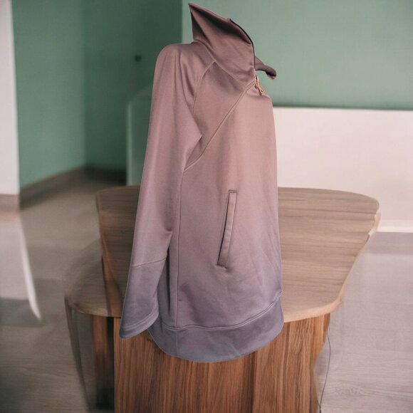 NWOT INDYGENA (LG) Beta II Long Sleeve Knit Fleece Tunic in Chocolate - Picture 4 of 5